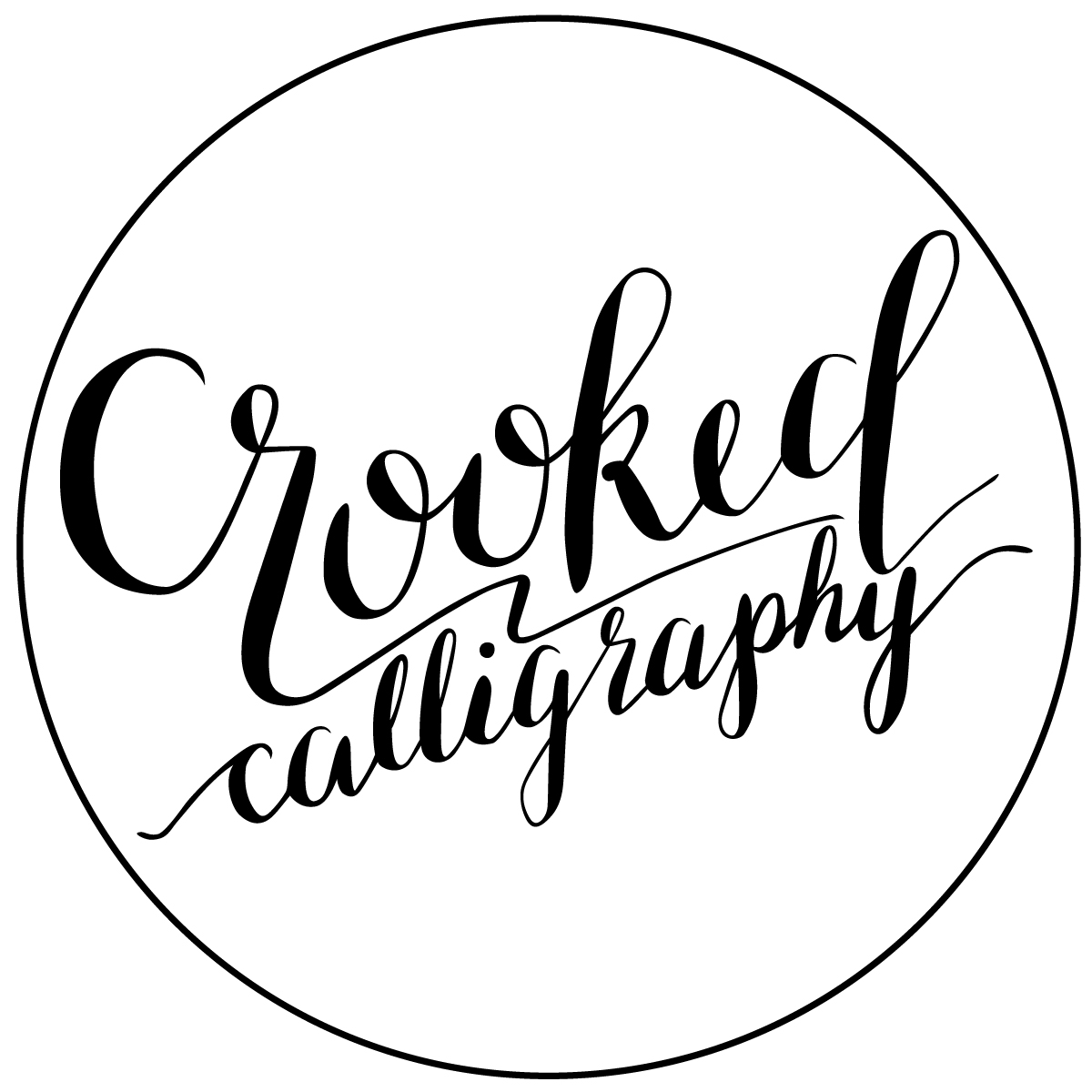 Crooked Calligraphy logo
